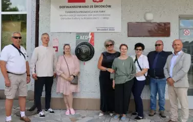 Burmistrz Brzeszcz, Przewodnicząca rady miejskiej, dyrektor ośrodka Kultury w Brzeszczach oraz członkowie samorząd&oacute;w