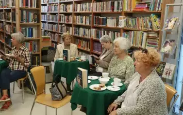 Uczestniczki DKK w Bibliotece Gł&oacute;wnej 