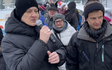 UROCZYSTE OTWARCIE LODOWISKA W PARKU MIEJSKIM PRZY UL. DWORCOWEJ 16