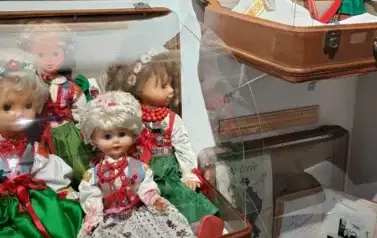 Uniwersytet Trzeciego Wieku na wycieczce w Muzeum Ziemi Wilamowskiej! &nbsp;&nbsp; 2