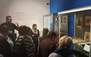 Uniwersytet Trzeciego Wieku na wycieczce w Muzeum Ziemi Wilamowskiej! &nbsp;&nbsp; 13