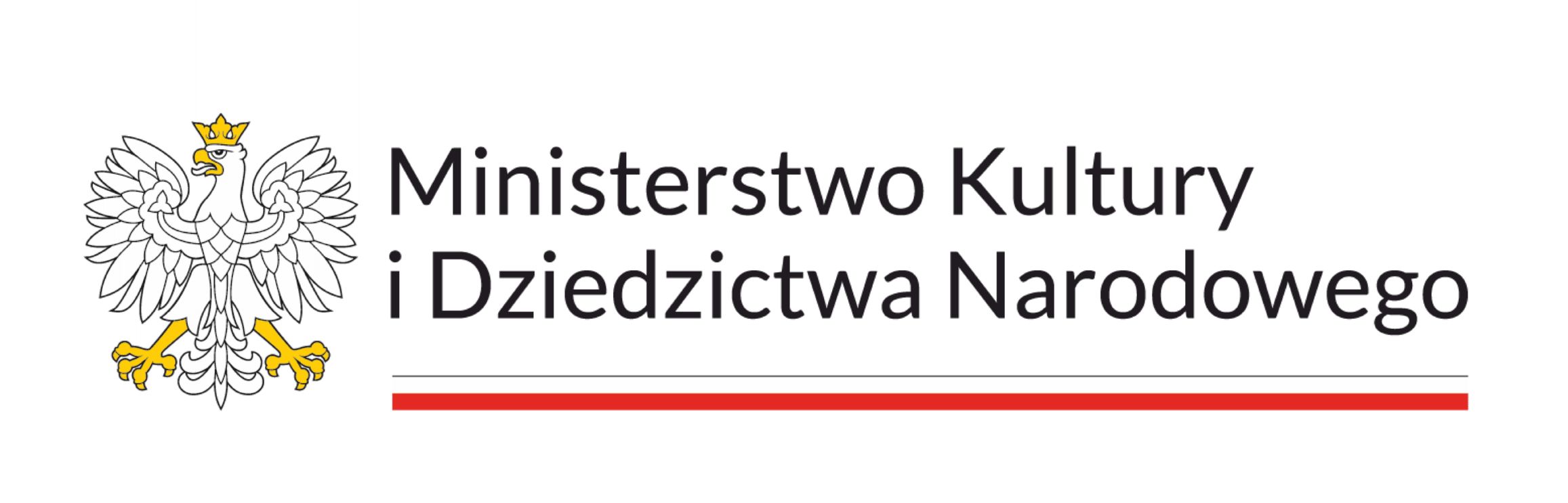 logo ministerstwa kultury i&nbsp;dziedzictwa narodowego