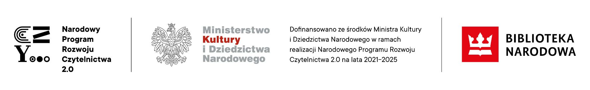 logotypy narodowy program rozwoju czytelnictwa