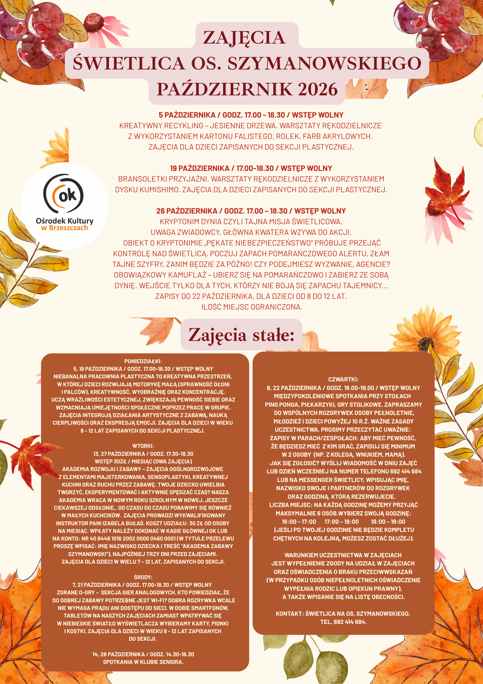 plakat wydarzenia