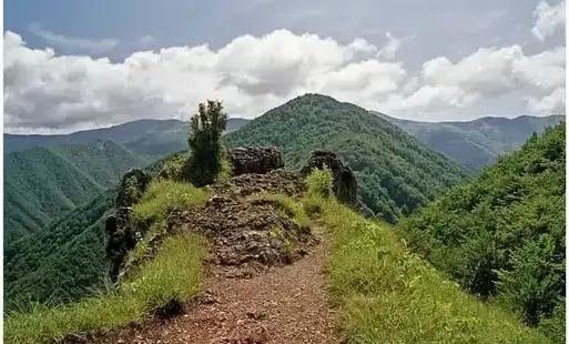 Widok na pasmo Sokolie Mała Fatra