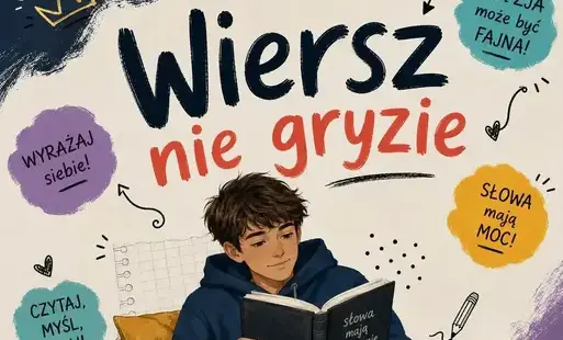plakat z informacjami o spotkaniu: data, godzina, adres, opis spotkania, zdjęcia 