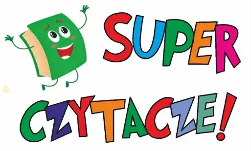 plakat z informacjami dotyczącymi akcji, terminy, nazwy bibliotek i grafika smoka z książkami